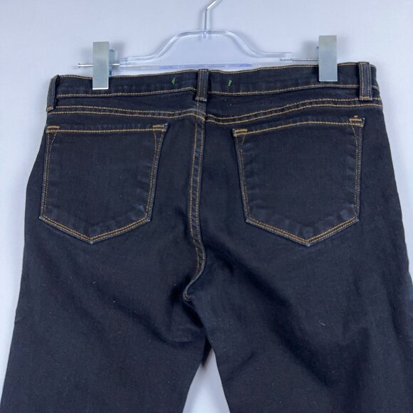 J Brand Straight Leg Jeans Womens Size 30 Low Rise Dark Wash Denim Blue - Picture 4 of 13